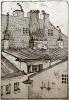 Добужинский М.В. Крыши домов. 1901. ГРМ